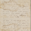 Peabody, Elizabeth [Palmer], mother, ALS to. Nov. 18, [1849]. 