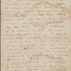 Peabody, Elizabeth [Palmer], mother, ALS to. Nov. 18, [1849]. 