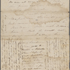 Peabody, Elizabeth [Palmer], mother, ALS to. Nov. 18, [1849]. 