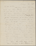 Peabody, Elizabeth [Palmer], mother, AL to. Nov. 25, [1849]. 