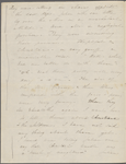 Peabody, Elizabeth [Palmer], mother, AL to. Nov. 25, [1849]. 
