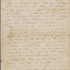 Peabody, Elizabeth [Palmer], mother, AL (incomplete) to. [1849?]