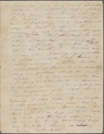 Peabody, Elizabeth [Palmer], mother, ALS (incomplete) to. Jan. [15?]-16, [1850].