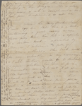 Peabody, Elizabeth [Palmer], mother, ALS (incomplete) to. Jan. [15?]-16, [1850].