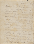 Peabody, Elizabeth [Palmer], mother, ALS (incomplete) to. Feb. 14, 1850.