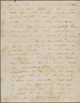 Peabody, Elizabeth [Palmer], mother, ALS (incomplete) to. Feb. 14, 1850.