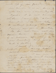 Peabody, Elizabeth [Palmer], mother, ALS (incomplete) to. Feb. 14, 1850.