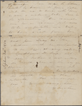 Peabody, Elizabeth [Palmer], mother, ALS (incomplete) to. Feb. 14, 1850.