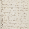 Peabody, Elizabeth [Palmer], mother, ALS to. May 23(?), [1850]. Previously: May 23(?), [1849].
