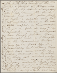 Peabody, Elizabeth [Palmer], mother, ALS to. May 23(?), [1850]. Previously: May 23(?), [1849].