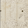 Peabody, Elizabeth [Palmer], mother, ALS to. May 23(?), [1850]. Previously: May 23(?), [1849].
