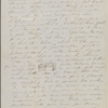 Peabody, Elizabeth [Palmer], mother, ALS to. Jun. 23-24, 1850.