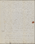 Peabody, Elizabeth [Palmer], mother, ALS to. Jun. 23-24, 1850.