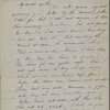 Peabody, Elizabeth [Palmer], mother, ALS to. Aug. 1, 1850.