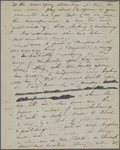 Peabody, Elizabeth [Palmer], mother, ALS to. Aug. 1, 1850.