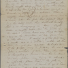 Peabody, Elizabeth [Palmer], mother, AL (incomplete) to. [Sep? 1850].