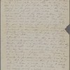 Peabody, Elizabeth [Palmer], mother, ALS to. Feb. 12, 1851.