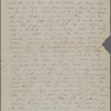 Peabody, Elizabeth [Palmer], mother, ALS to. Feb. 12, 1851.