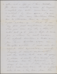 Peabody, Elizabeth [Palmer], mother, ALS to. Apr. 13, 1851.
