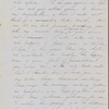 Peabody, Elizabeth [Palmer], mother, ALS to. Apr. 13, 1851.