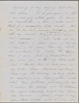 Peabody, Elizabeth [Palmer], mother, ALS to. Apr. 13, 1851.