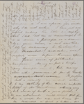 Peabody, Elizabeth [Palmer], mother, ALS to. Sep. 10, 1852.