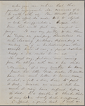 Peabody, Elizabeth [Palmer], mother, AL (incomplete) to. Oct. 3, 1852.