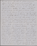 Peabody, Elizabeth [Palmer], mother, ALS to. Oct. 31 - Nov. 1, 1852.