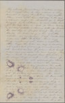 Peabody, Elizabeth [Palmer], mother, ALS to. Dec. 26, 1852.