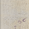 Peabody, Elizabeth [Palmer], mother, ALS to. Dec. 26, 1852.