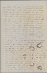 Peabody, Elizabeth [Palmer], mother, ALS to. Dec. 26, 1852.