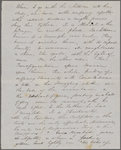 Peabody, Elizabeth [Palmer], mother, AL (incomplete) to. [1852?].
