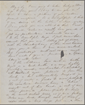 Peabody, Elizabeth [Palmer], mother, ALS to. Postscript by Nathaniel Hawthorne. [ca. Jul. 18, 1852]. Previously: [1852]