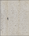 Peabody, Elizabeth [Palmer], mother, ALS to. Postscript by Nathaniel Hawthorne. [ca. Jul. 18, 1852]. Previously: [1852]