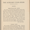 The Auxiliary cook book