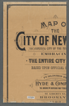 Map of the city of New York : the imperial city of the new world, embracing the entire city limits, based upon official surveys