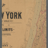 Map of the city of New York : the imperial city of the new world, embracing the entire city limits, based upon official surveys