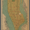 New map of the borough of Manhattan, City of New York