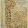 The Rand McNally map of the borough of Manhattan 