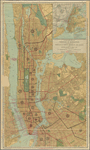 The Rand McNally map of the borough of Manhattan 