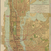 The Rand McNally map of the borough of Manhattan 