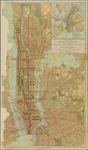 The Rand McNally map of the borough of Manhattan 