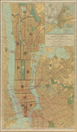 The Rand McNally map of the borough of Manhattan 