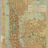 The Rand McNally map of the borough of Manhattan 