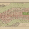 Boroughs of Manhattan and the Bronx showing the electric service of The New York Edison Company