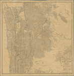 Map of the northern part of the borough of Manhattan and the borough of the Bronx of the city of New York ; Map of the southern part of the borough of Manhattan of the city of New York 