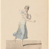 Une sylphide (Mlle Brocard) dans La mort du Tasse, opéra en 3 actes