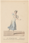 Une sylphide (Mlle Brocard) dans La mort du Tasse, opéra en 3 actes