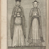 The true portraiture of a Mandarine or Governour of China, and of the lady his wife, being exactly copied from two statues brought from Macao by Captn. William Bradbent