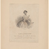 Elena Andrianoff, prima danzatrice all'I Teatro di Pietroburgo in costume della sua prima rappresentazione all'i. r. Teatro alla Scala in Milano 1846